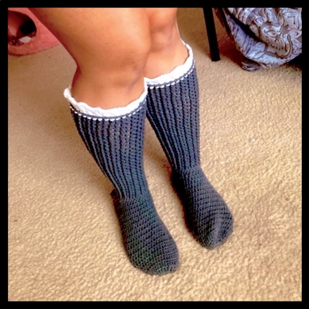 Knitted Boot Socks